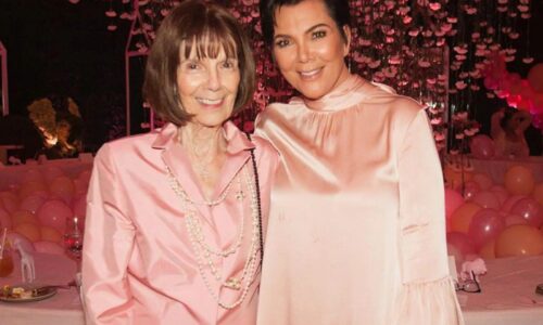 Mãe de Kris Jenner, MJ Shannon, foi vista pela última vez em foto com a família Kardashian dois meses antes de morrer
