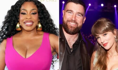 Celulares dos convidados foram "confiscados" no casamento de Taylor Swift e Travis Kelce, revela Niecy Nash-Betts