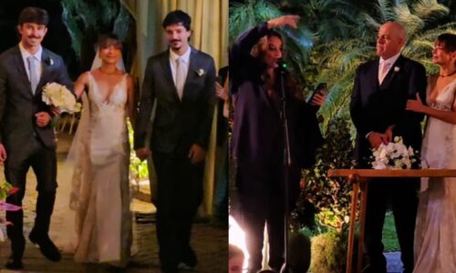 Anna Lima posta vídeo inédito do casamento celebrado por Ana Carolina: "Sonho se tornando realidade"