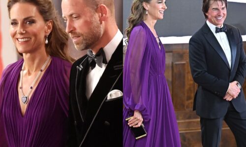 Kate Middleton e William roubam a cena ao lado de Tom Cruise em estreia de filme
